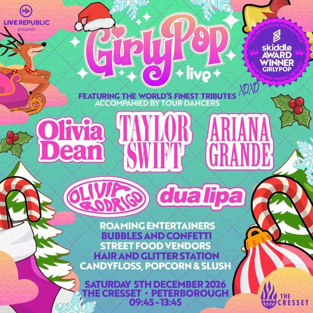 GirlyPop Live's Magical Xmas | The Cresset, Peterborough