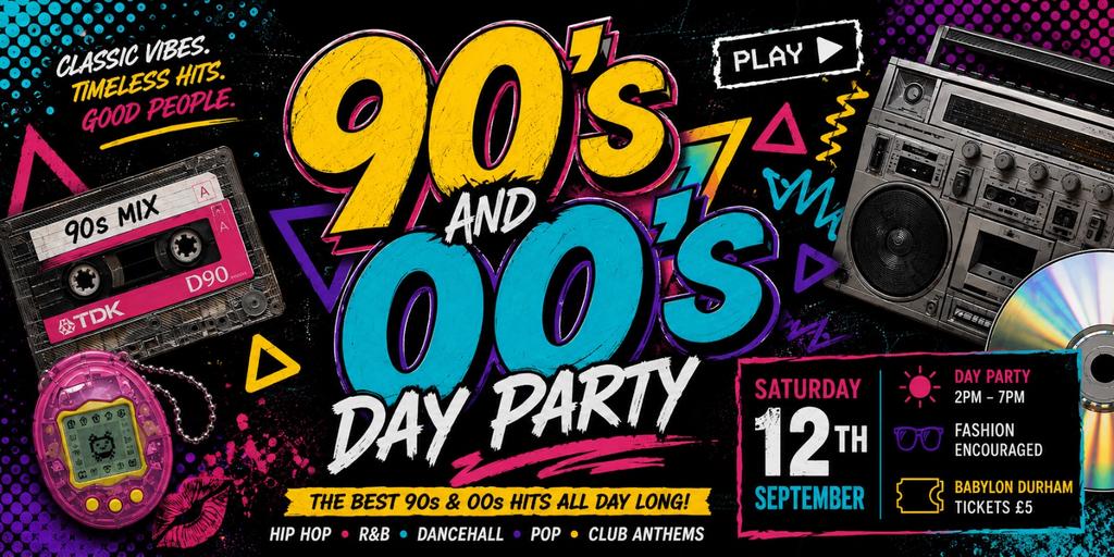 90’s & 00’s Day Party