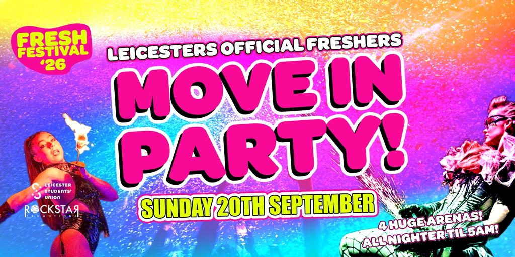 Official Freshers Move In Party!