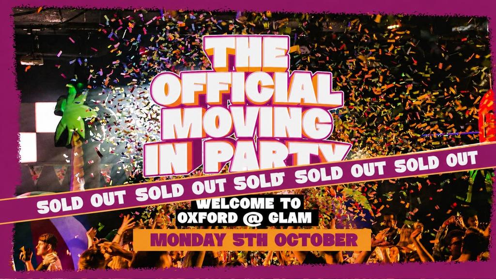 SOLD OUT | Monday Moving In Party At Glam