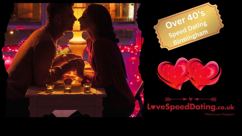 Speed Dating Singles Night 40's and 50's Event Birmingham