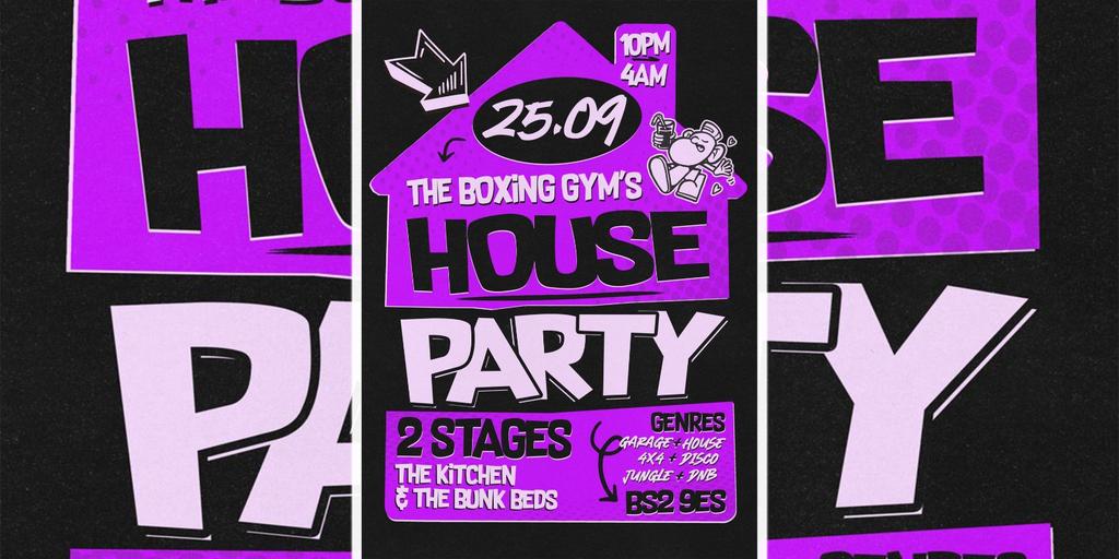 The Boxing Gym's Big House Party!