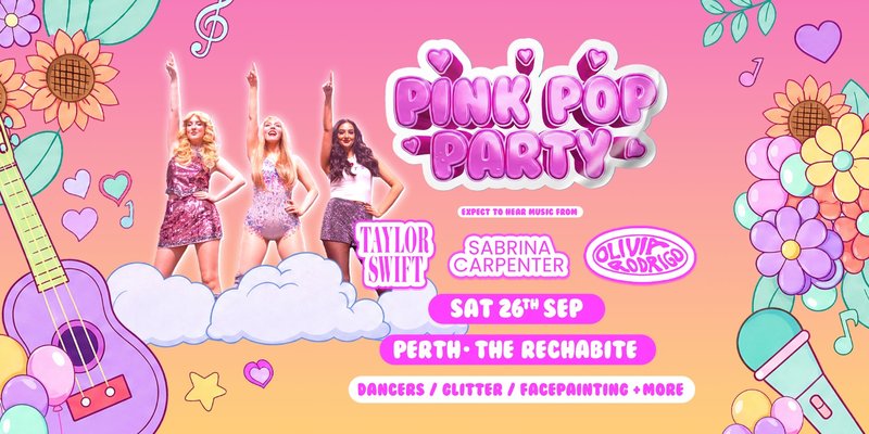 The Pink Pop Party - Perth