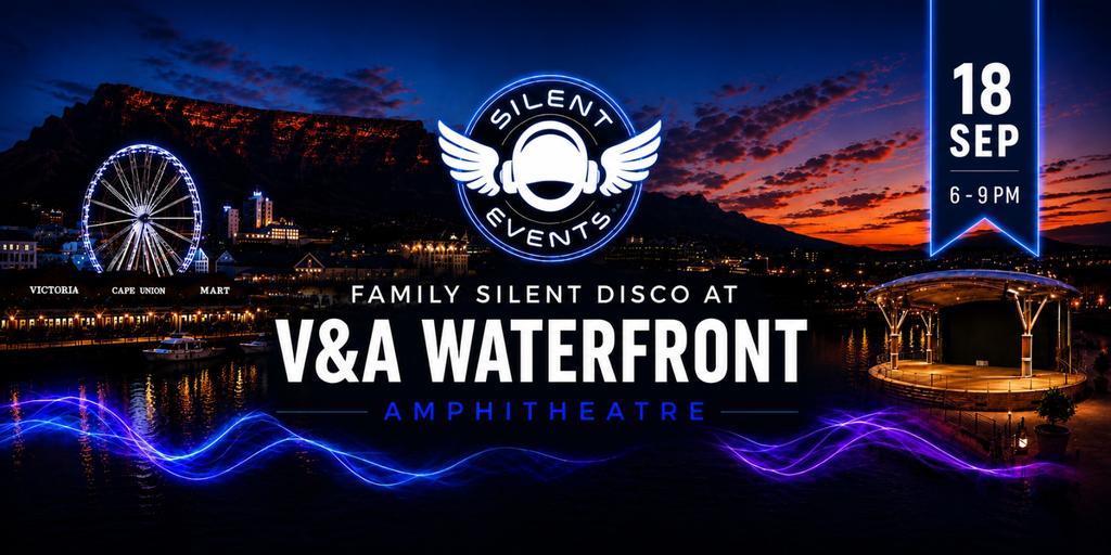 Family Silent Disco at the V&A Amphitheatre - 18 September 2026 - V&A Waterfront, Cape Town