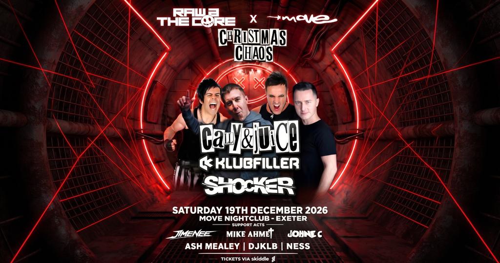 R2TC X MOVE - CALLY & JUICE - KLUBFILLER - SHOCKER - 19/12/26