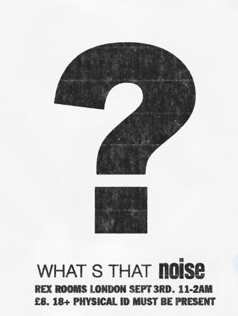 WHAT S THAT NOISE