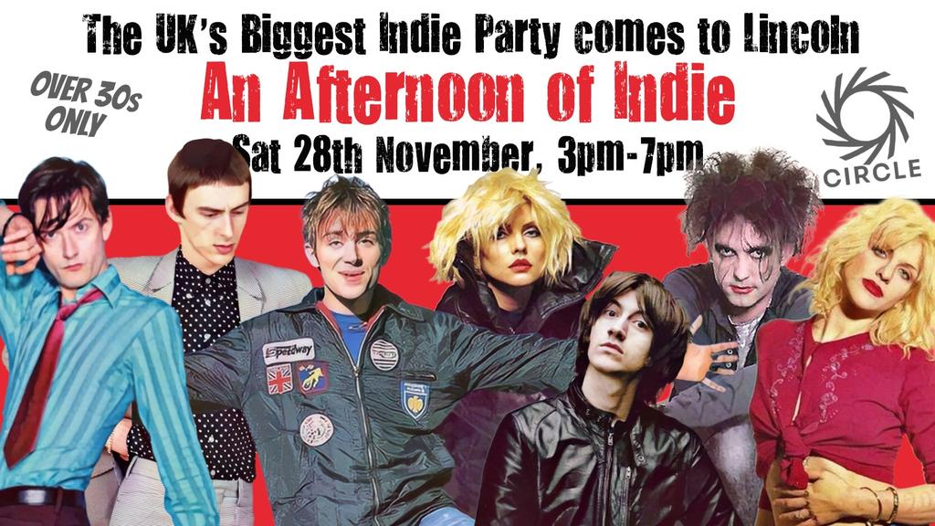 LINCOLN: An Afternoon of indie - Indie for the over 30s, 28th November, 3pm-7pm