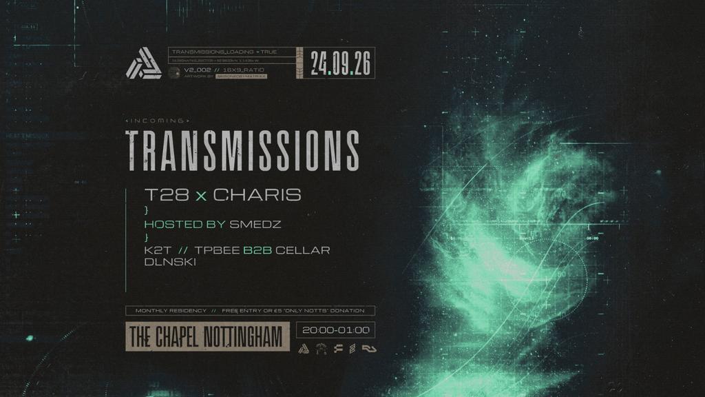 Transmissions | SEPT 2026 (FREE ENTRY)