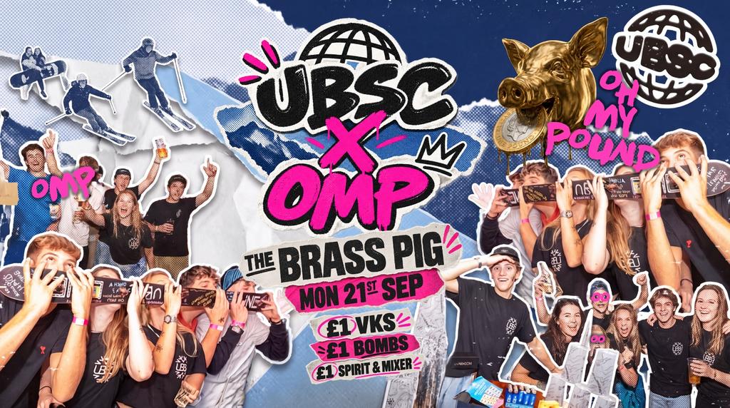 Oh My Pound x UBSC - £1 Drinks Winter Social
