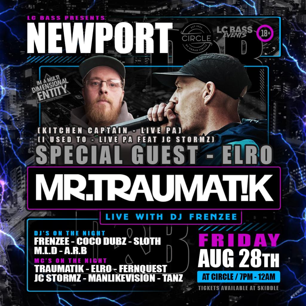 Mr Traumatik UK Tour ft ELRO