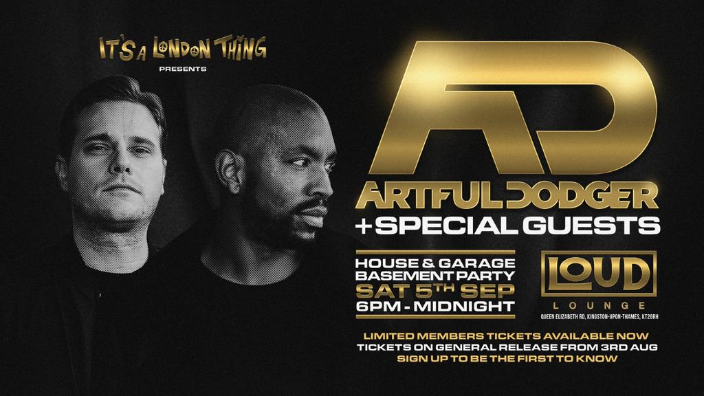 IALT PRESENT ARTFUL DODGER LIVE AT THE LOUD LOUNGE