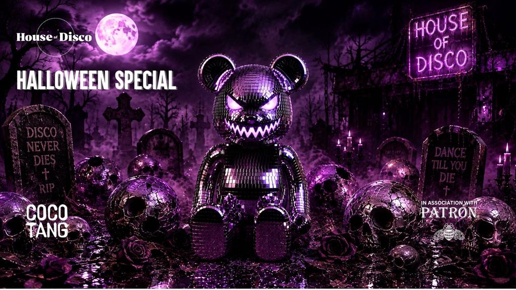 House of Disco - Halloween Special FT. LIVE SAX & DARK MAGIC ☠️ [SIGN UP FOR PRIORITY TICKETS]