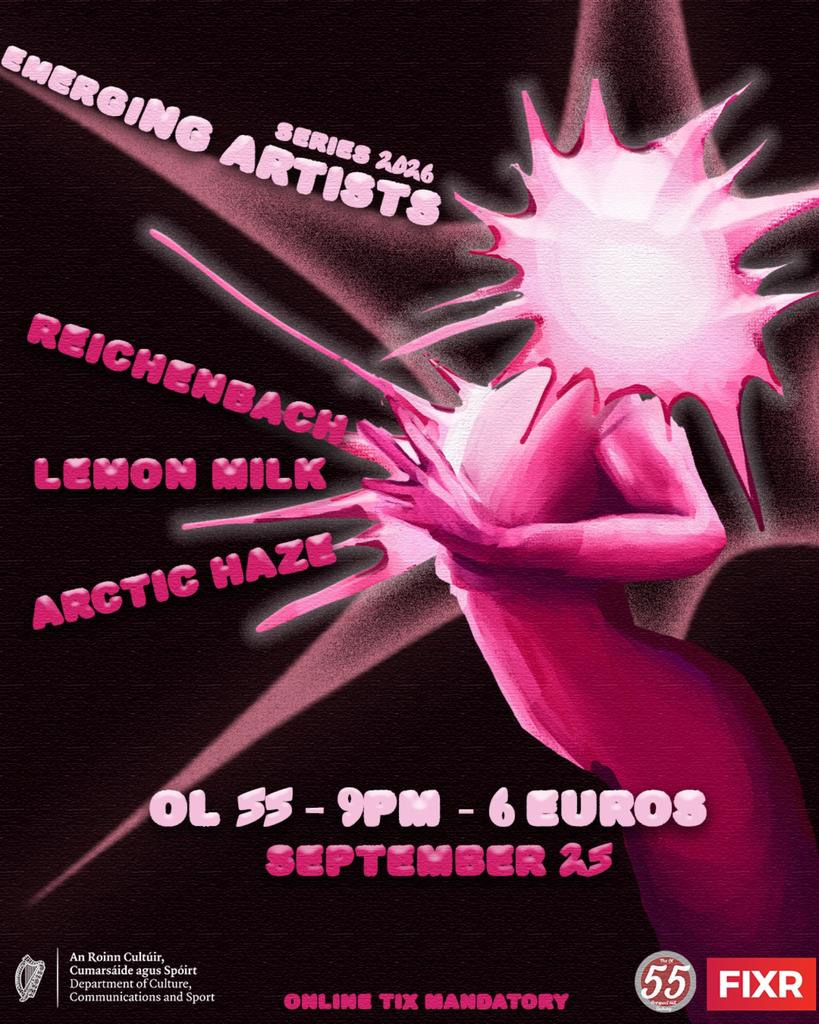 Emerging Artists Series 2026 - Arctic Haze, Lemon Milk, Reichenbach