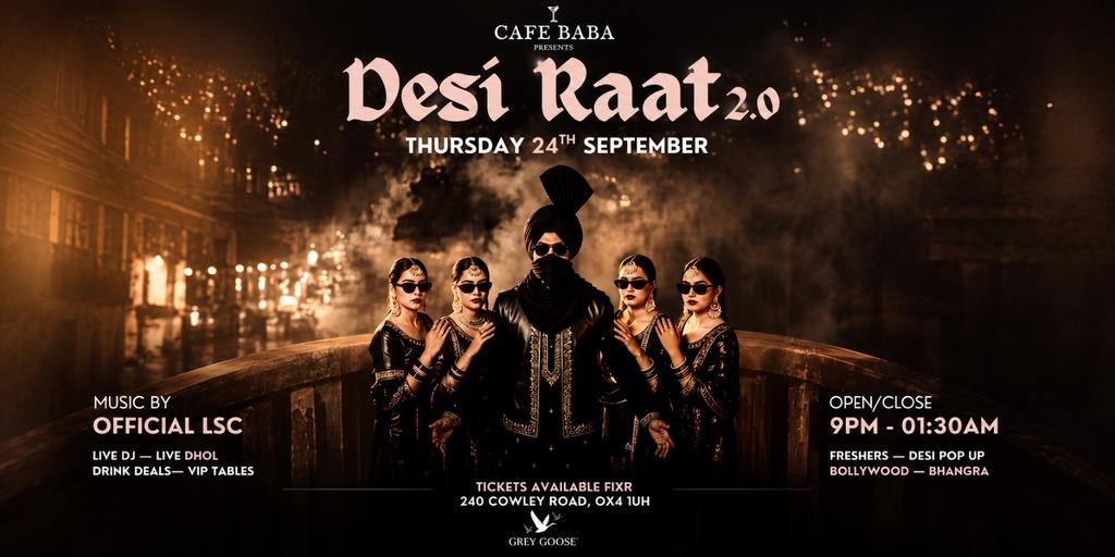 Cafe Baba presents Desi Raat 2.0