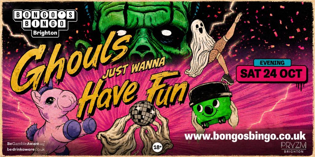 Bongo's Bingo Halloween Special - Ticket Link in Details!