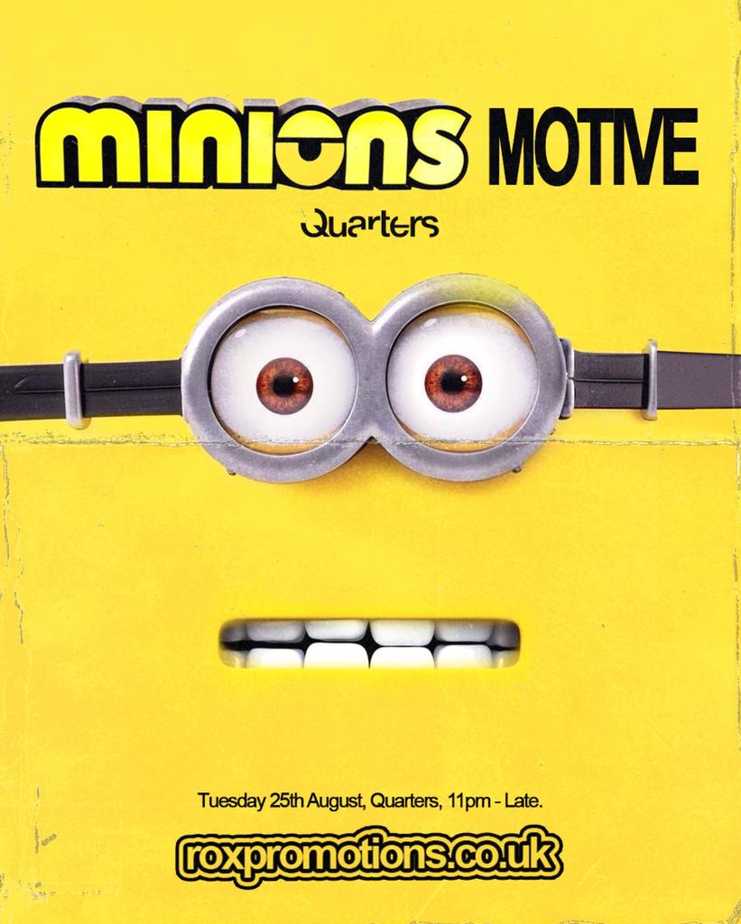 CU NEXT TUESDAY | MINIONS MOTIVE 🍌 | 25/08/2026
