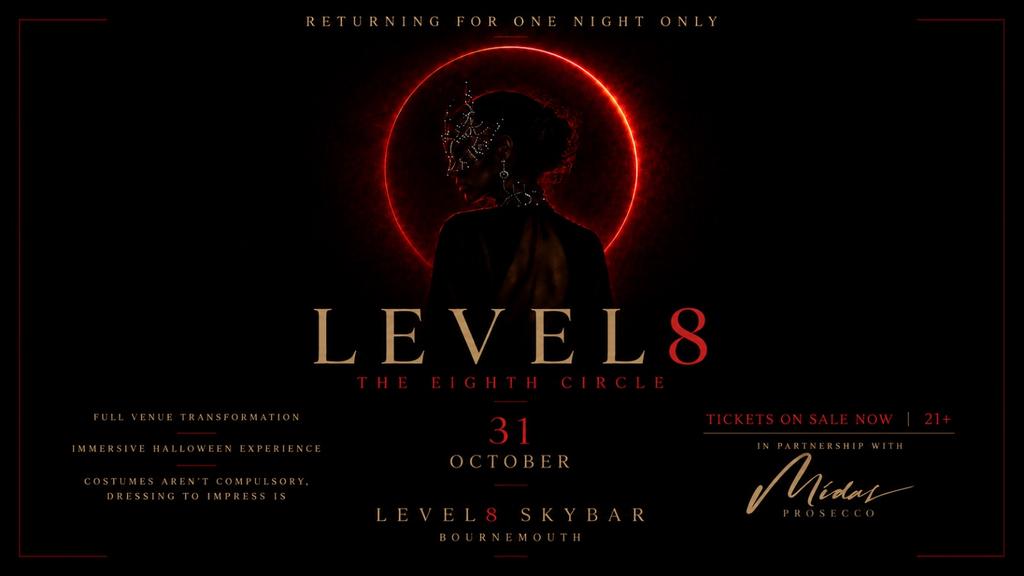 Halloween 2026 - Level8 The Sky Bar - THE EIGTH CIRCLE