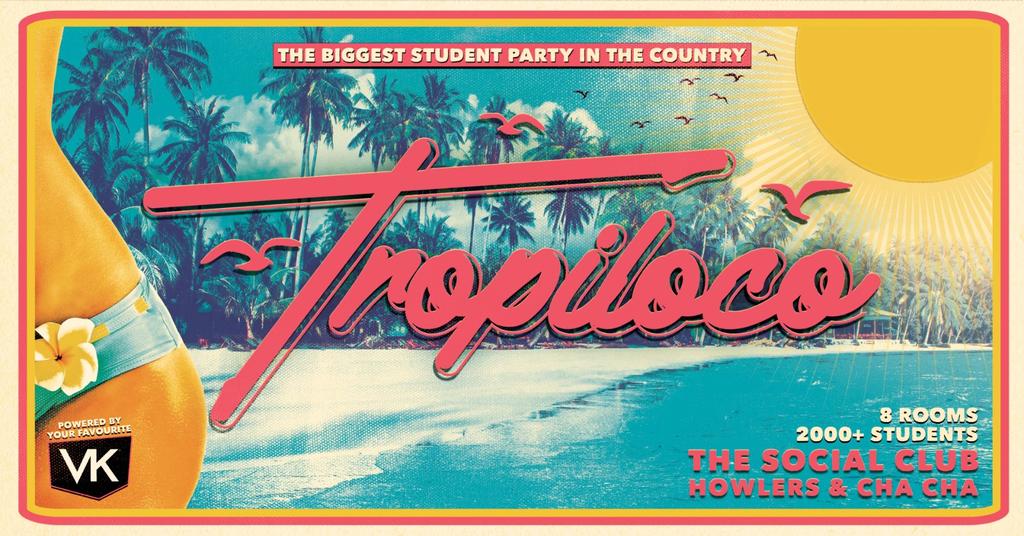 🪩🌴 TROPILOCO - MONDAYS ARE BACK! 🌴🪩 7th SEPTEMBER @ THE SOCIAL CLUB
