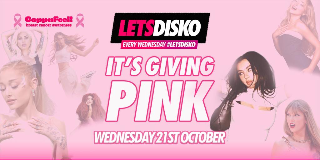 LetsDisko - It's Giving Pink!