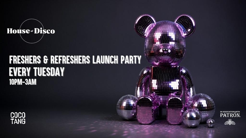 House of Disco - Official Launch Party: Every Tuesday FT. LIVE SAX! 🎷🪩 [JOIN WAITLIST]