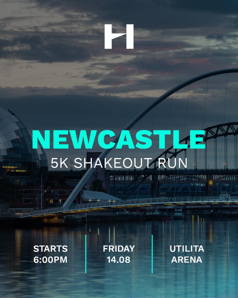 Hybrid Games Newcastle Shakeout Run