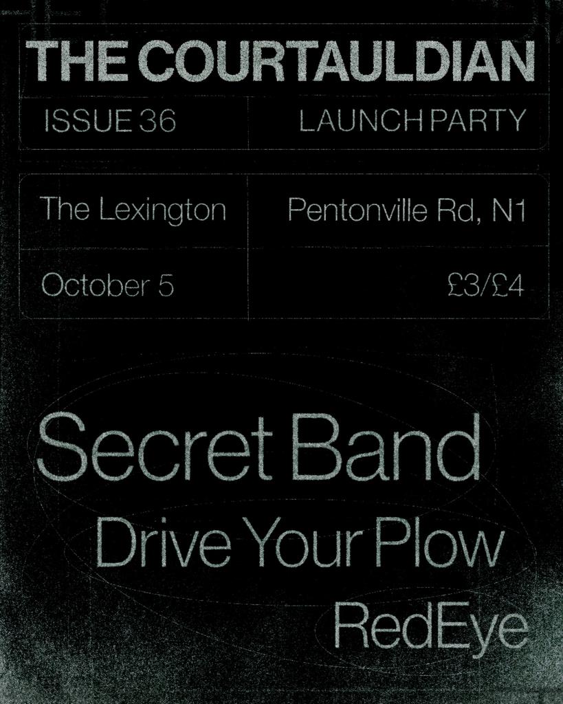 The Courtauldian Issue 36 Launch Party