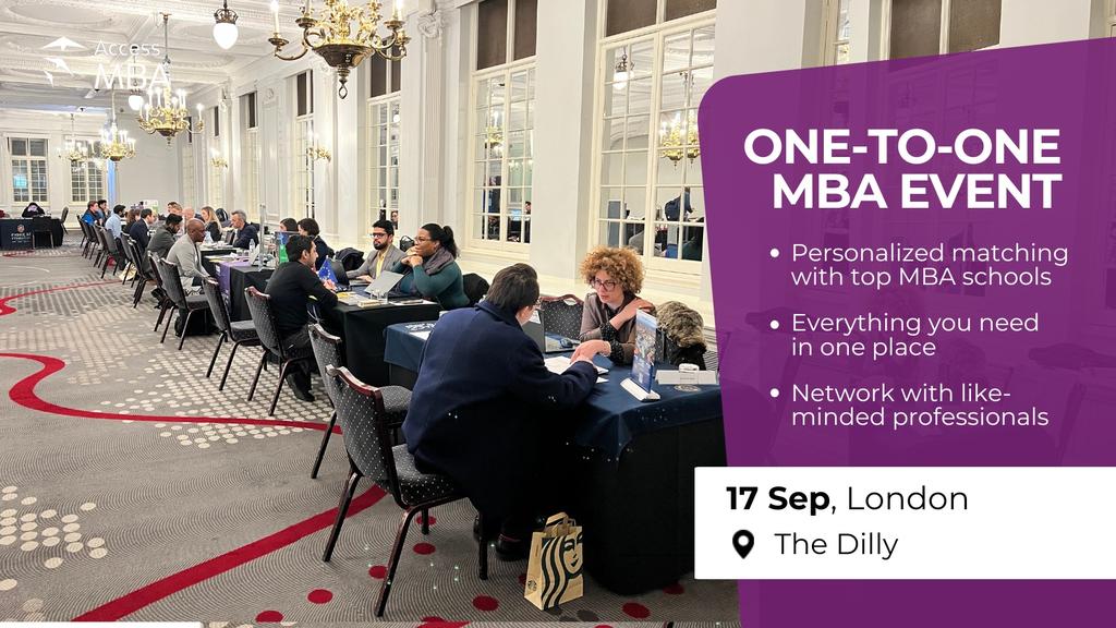 Free MBA Fair London 2026 | Meet Top Business Schools