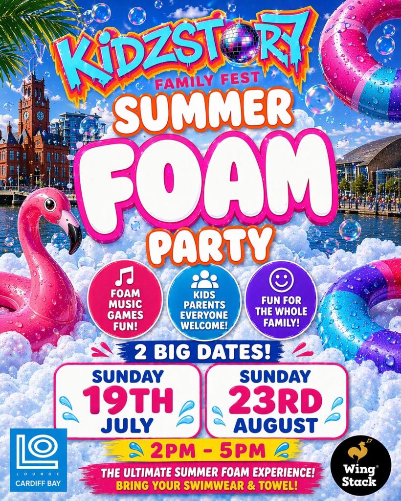 KIDZSTORY present IBIzA FOAM!  KIDS PARTY