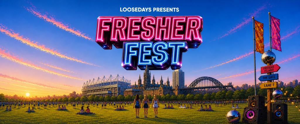 ✨🪩 FRESHER FEST @ FREIGHT ISLAND 🪩✨ | 4+ VENUES | ACCESS ALL AREAS | 5000+ STUDENTS | NORTHUMBRIA & NEWCASTLE UNI FRESHERS TOUR NIGHT THREE