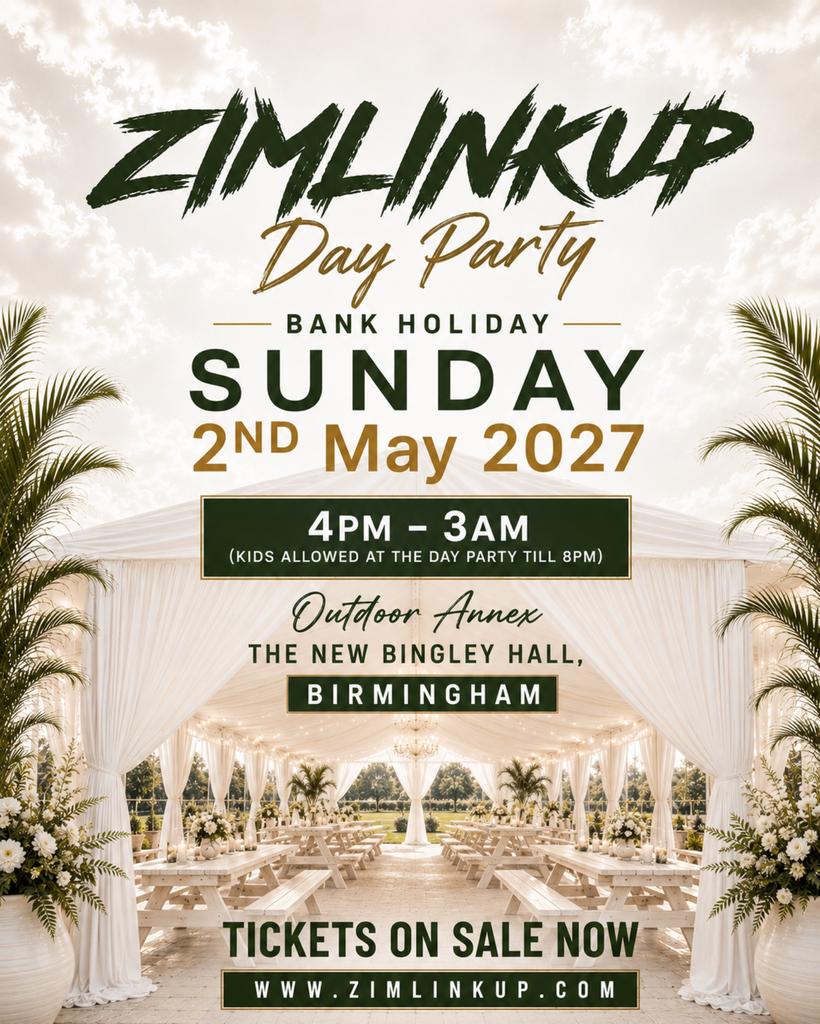 ZimLinkUp Day Party | Bank Holiday Sunday