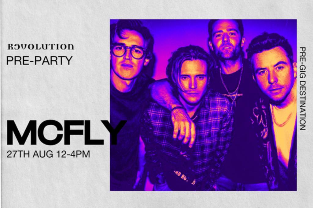 MCFLY PRE-PARTY
