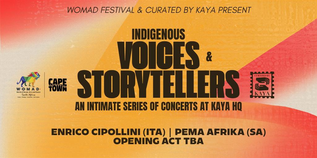 Enrico Cipollini (ITA) & Pema Afrika (SA) presented by WOMAD Festival Cape Town