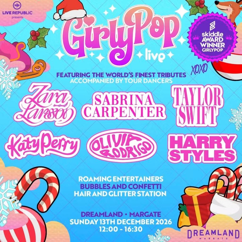 GirlyPop Live's Short n' Sweetmas| Dreamland, Margate