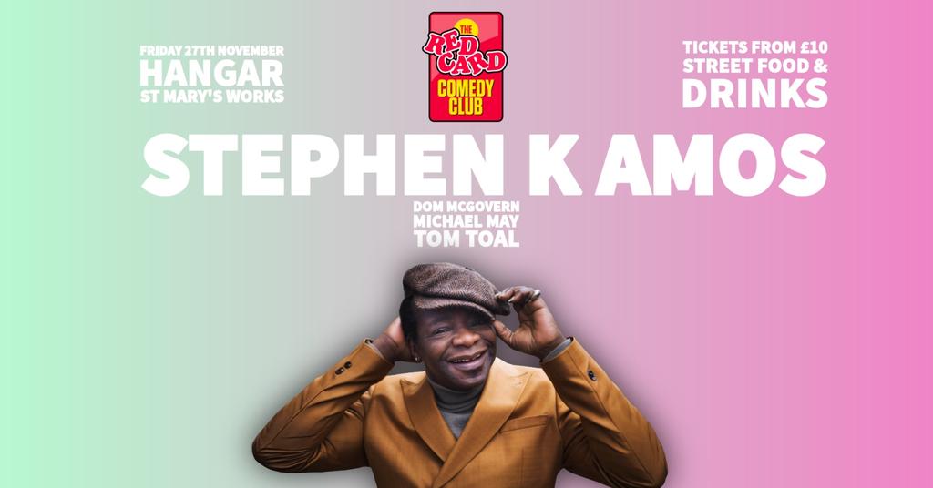 Norwich: Red Card Comedy Club Presents: Stephen K Amos & Friends