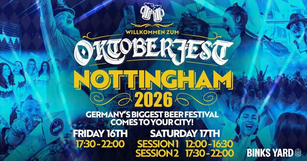 Oktoberfest | Binks Yard, Nottingham