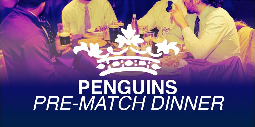 Pre-match dinner: Oxford Blues vs Penguins