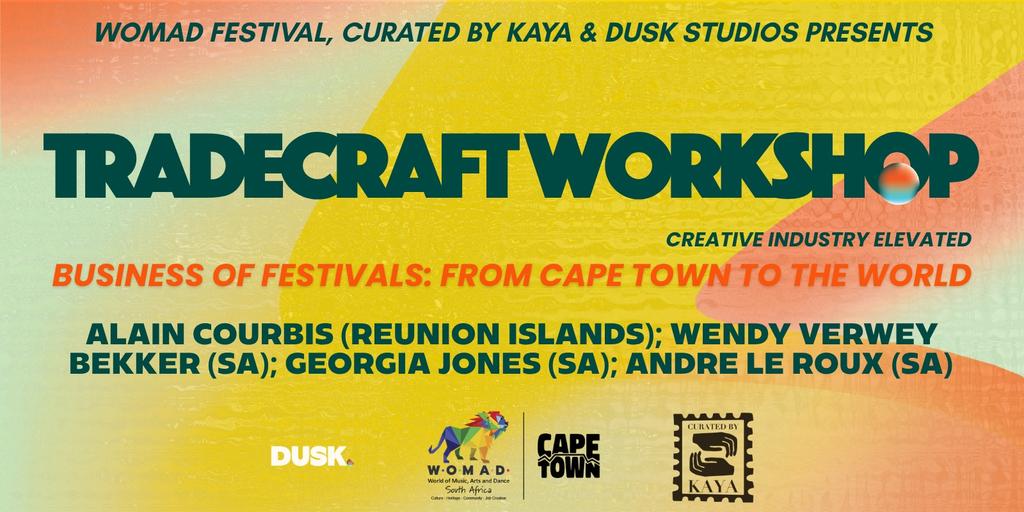 TradeCraft x WOMAD Festival Presents: Festival Curation from South Africa to the World