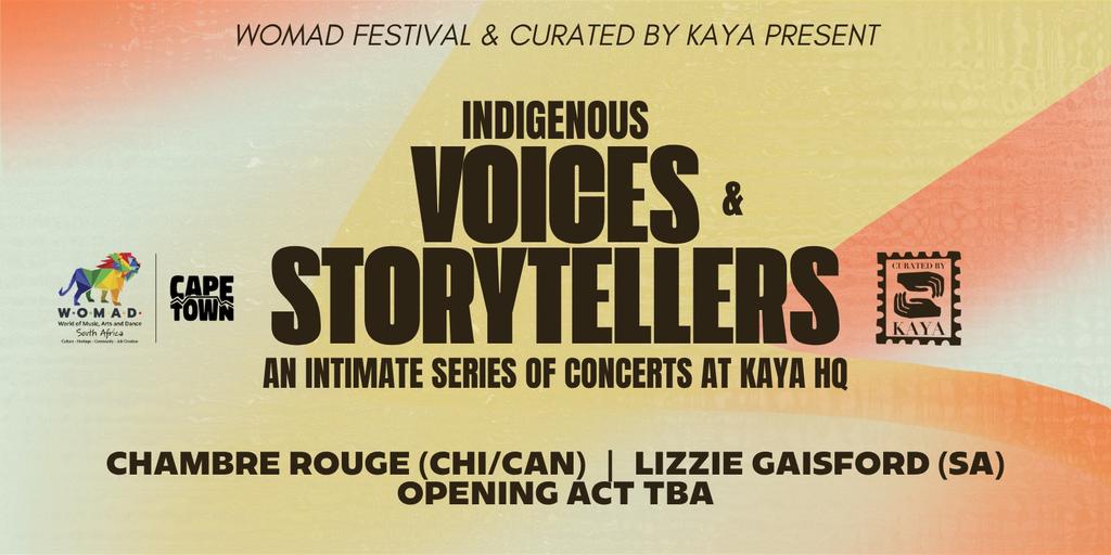 Chambre Rouge (CHI/CAN) & Lizzie Gaisford (SA) presented by WOMAD Festival Cape Town