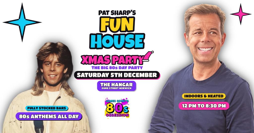 Norwich: Pat Sharp's Fun House Xmas Special - Indoors & Heated | 5th Dec