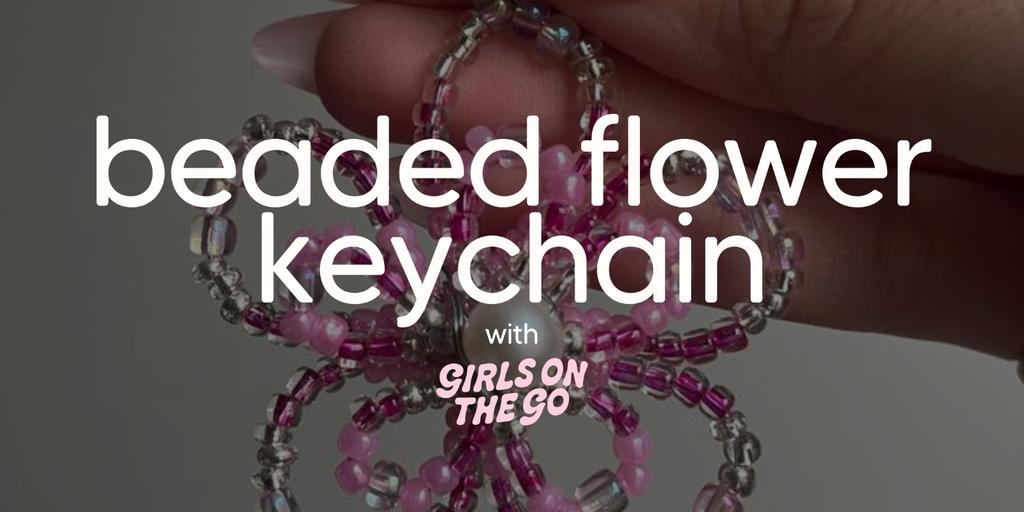 GOTG Solo Beaded Flower Keychains