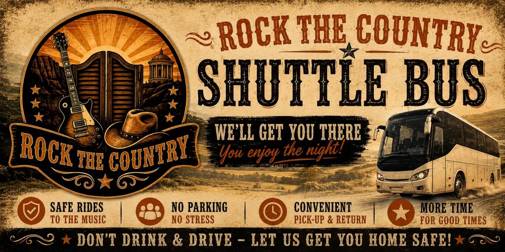 Castlerock/Benone Shuttle BUS ONE - Rock the Country