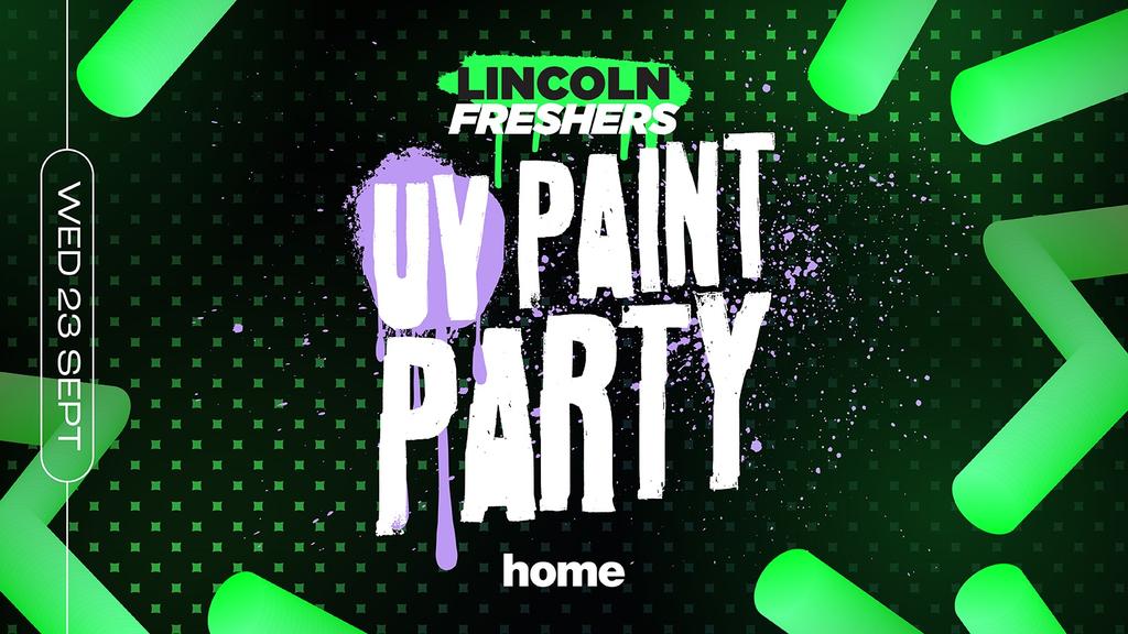 THE ANNUAL FRESHERS UV PAINT PARTY 🎨