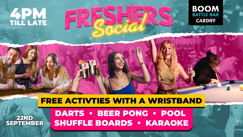 Freshers Social | Boom Battle Bar | 22.09