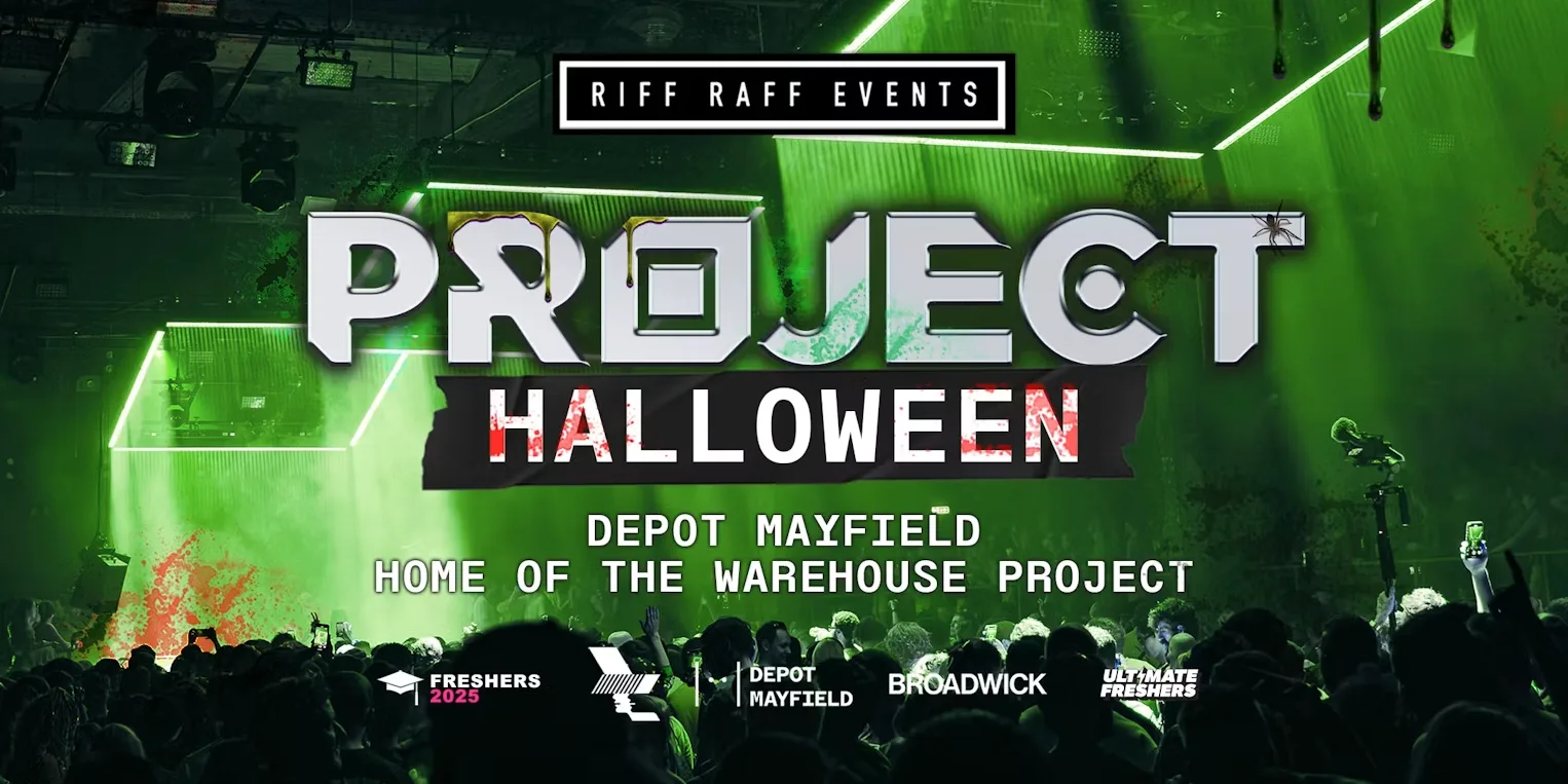 PROJECT HALLOWEEN 🎃 Manchester's Biggest Halloween Event! ❤️‍🔥 10,000 People!