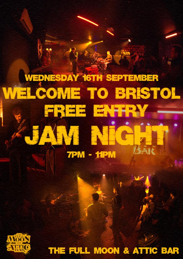 'Welcome to Bristol' Jam Night