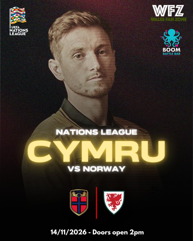Wales Fan Zone - Norway vs Wales