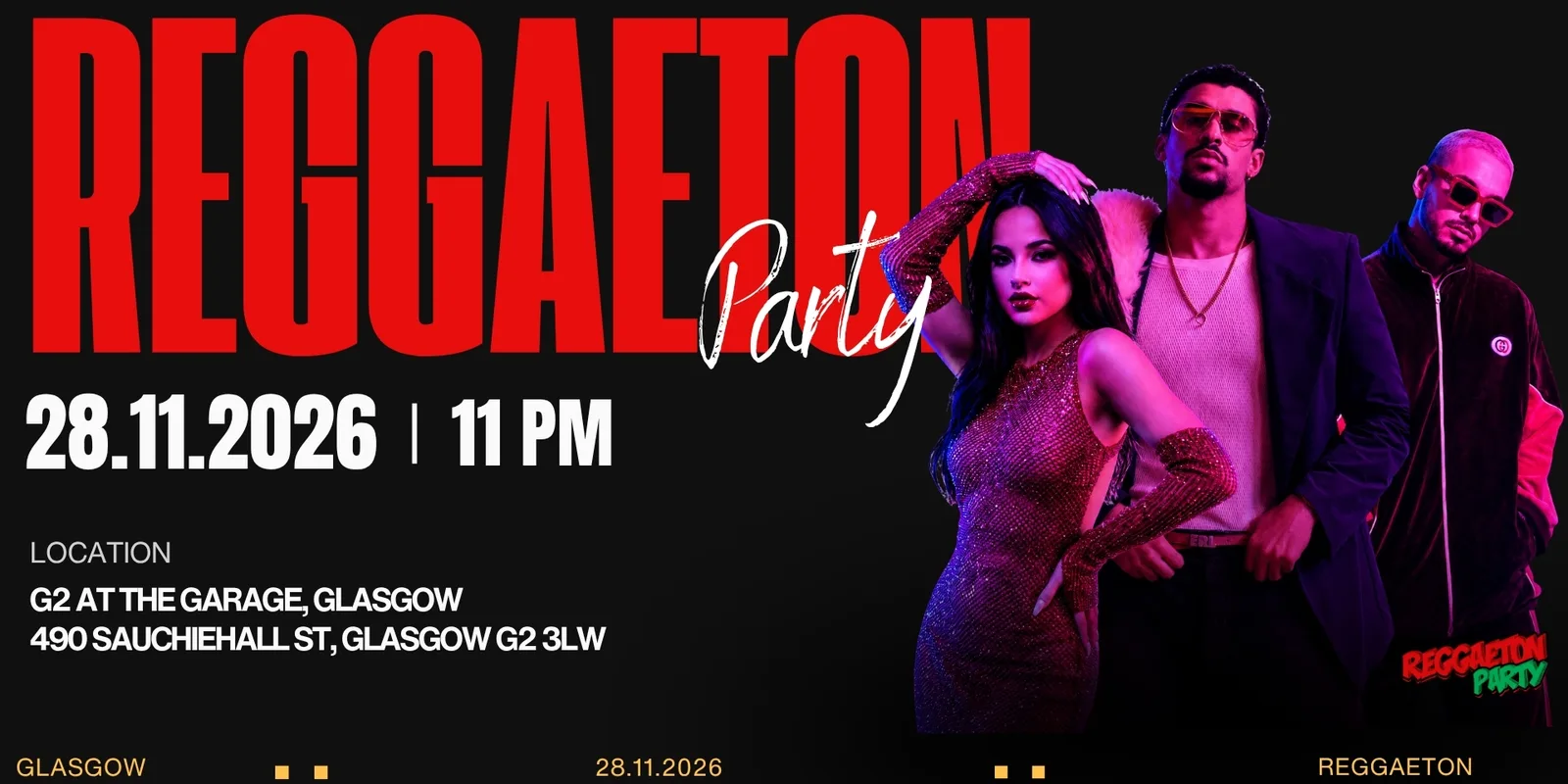 Reggaeton Party (Glasgow) November 2026