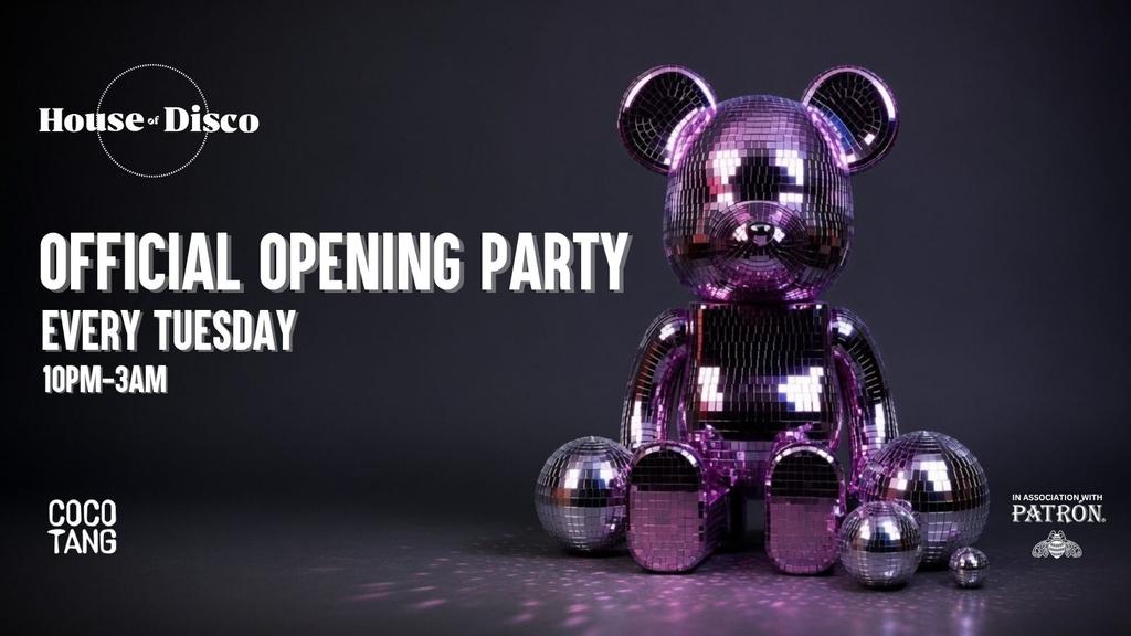 House of Disco - Official Launch Party: Every Tuesday FT. LIVE SAX! 🎷🪩 [LAST TICKETS]