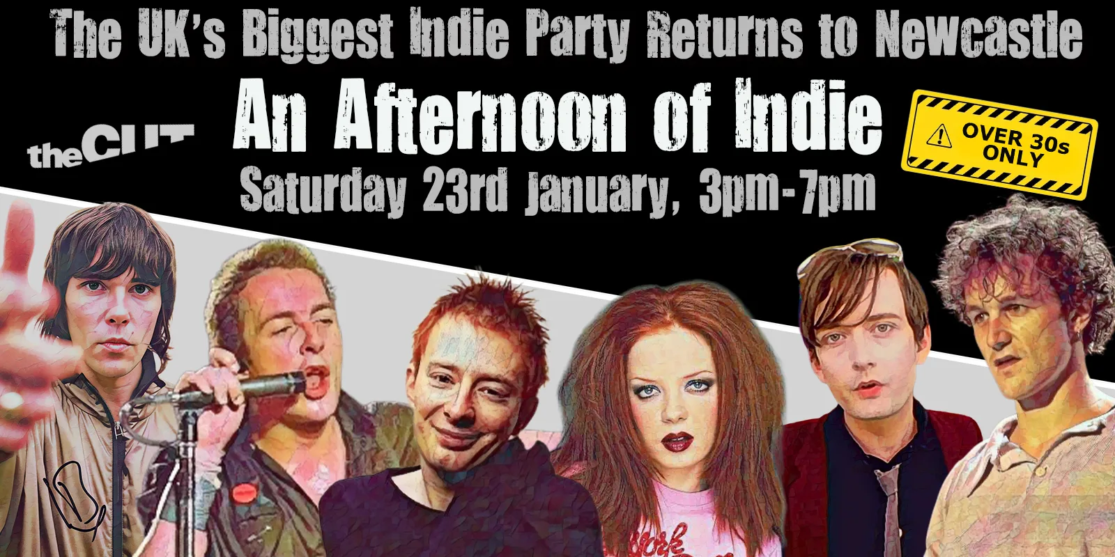 NEWCASTLE: An Afternoon of indie - Indie for the over 30s: 23rd January, 3pm-7pm