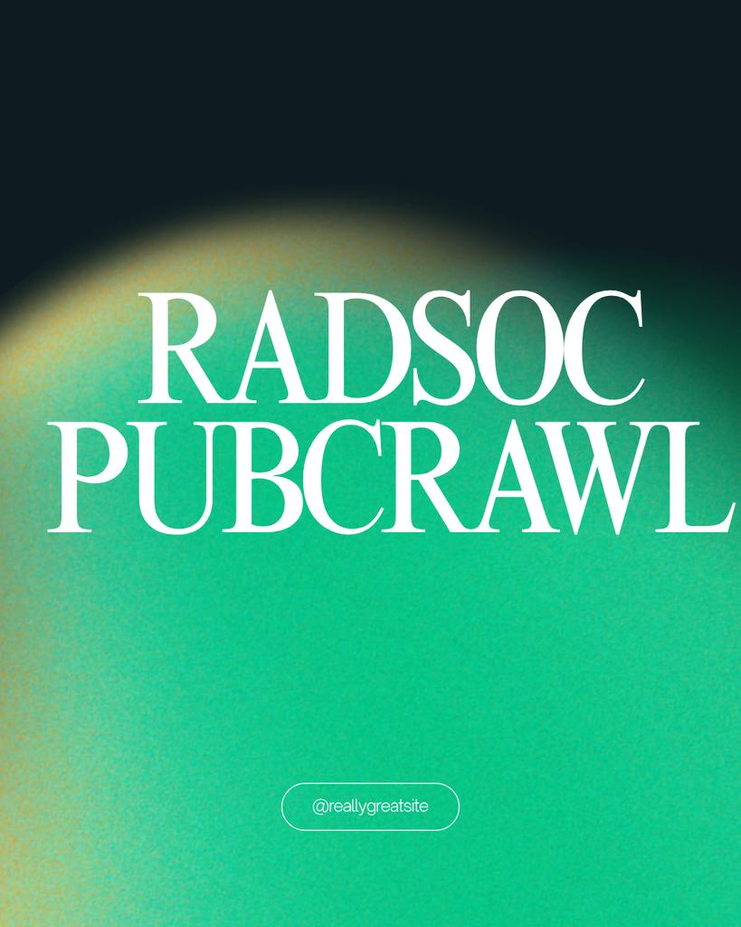 RADSOC pub crawl